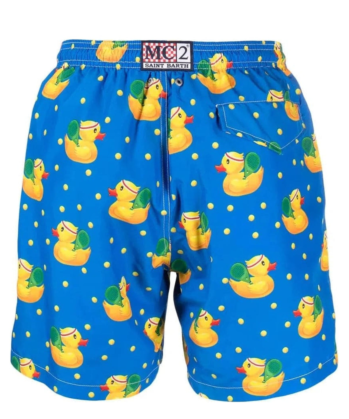 pantaloncini da bagno con stampa di anatre all-over-Costumi da bagno-Mc2 Saint Barth-Vittorio Citro Boutique