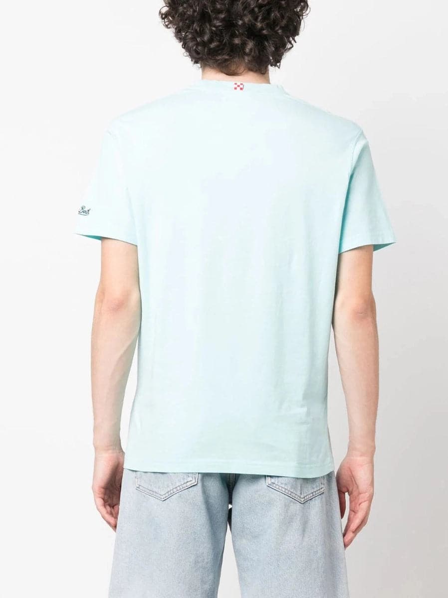 T-shirt in cotone con stampa grafica-T-shirt-Mc2 Saint Barth-Vittorio Citro Boutique