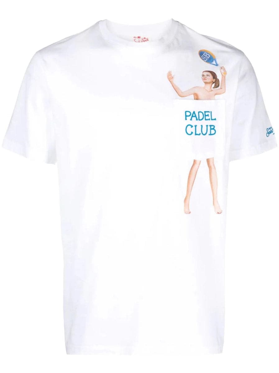 T-shirt padel club-T-shirt-Mc2 Saint Barth-Vittorio Citro Boutique