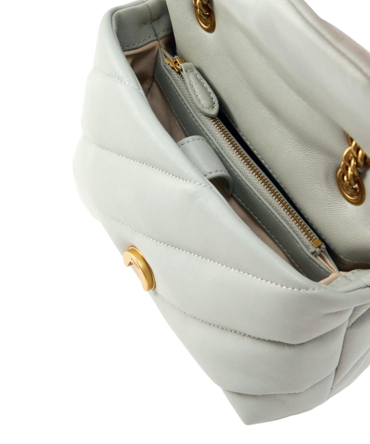 Borsa Love Puff Mini in Nappa Pinko