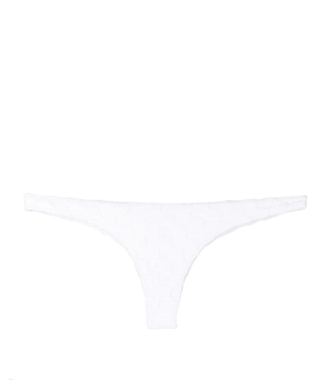 Slip bikini Naomi a quadri goffrati-Mc2 Saint Barth-Costumi da bagno-Vittorio Citro Boutique
