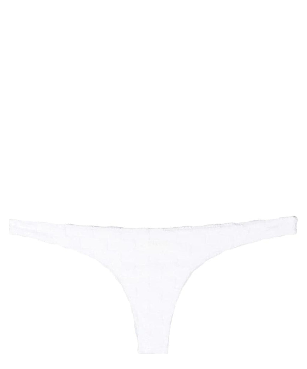 Slip bikini Naomi a quadri goffrati-Mc2 Saint Barth-Costumi da bagno-Vittorio Citro Boutique