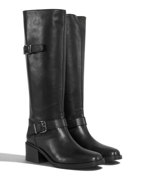 Stivale Alto Donna Archyve in Pelle con Zip Posteriore