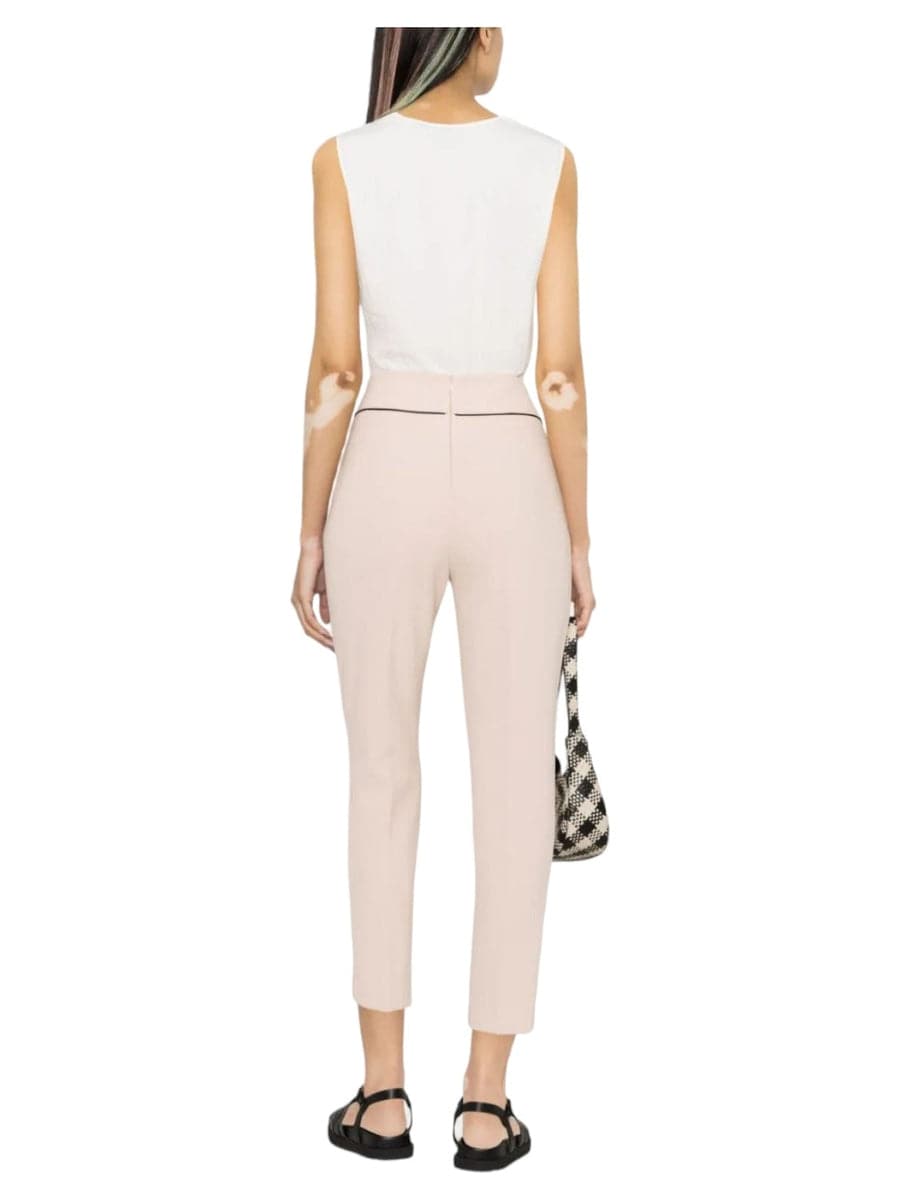 pantaloni cropped impreziositi da bottoni-Liu-Jo-Pantaloni-Vittorio Citro Boutique