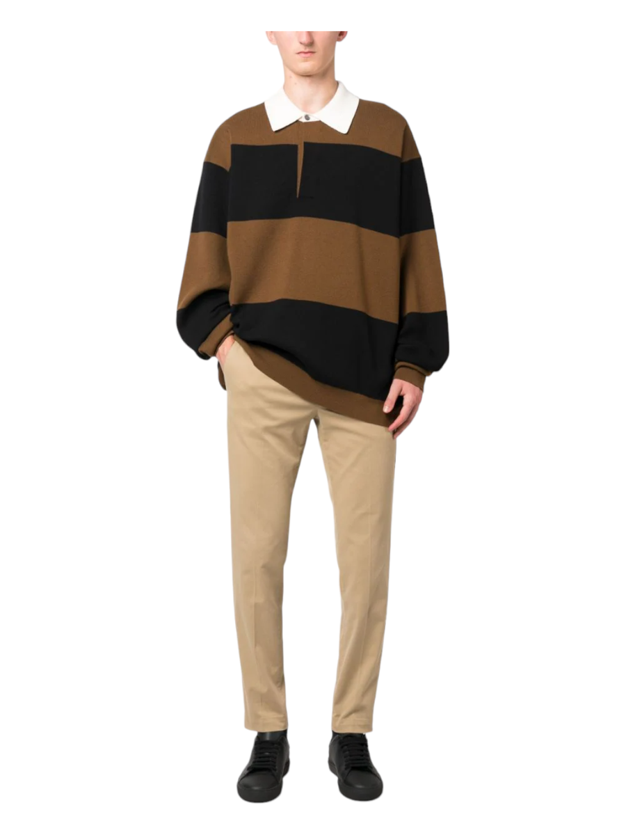 Pantalone skinny fit in cotone-Pt Torino-Pantaloni-Vittorio Citro Boutique