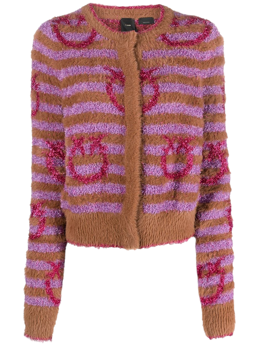 Cardigan in lurex-Pinko-Maglieria-Vittorio Citro Boutique
