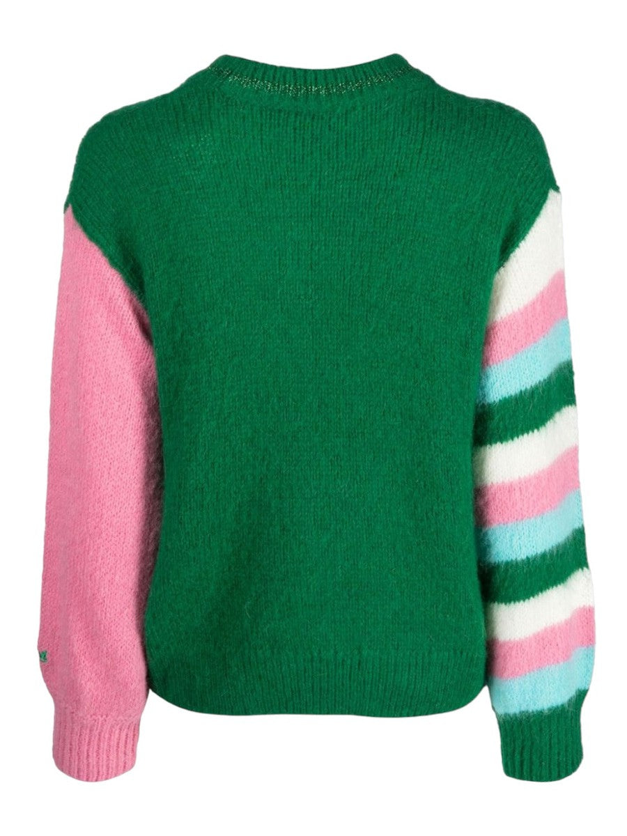 Maglione con ricamo-Mc2 Saint Barth-Maglieria-Vittorio Citro Boutique