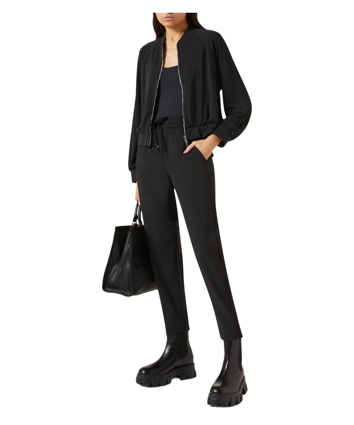 Giacca in jersey Vocio-Marella-Giacche-Vittorio Citro Boutique