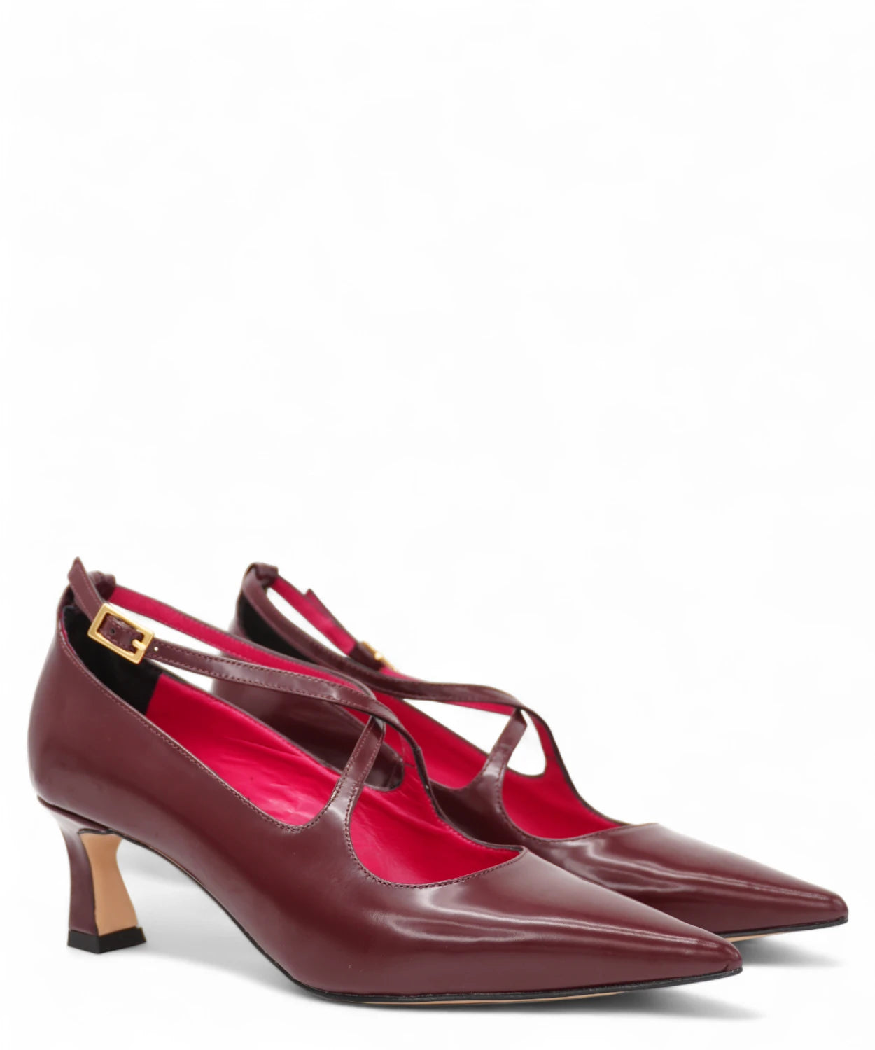 Décolleté Bordeaux Donna Tacco 5cm-Vittoriocitro-Décolleté-Vittorio Citro Boutique