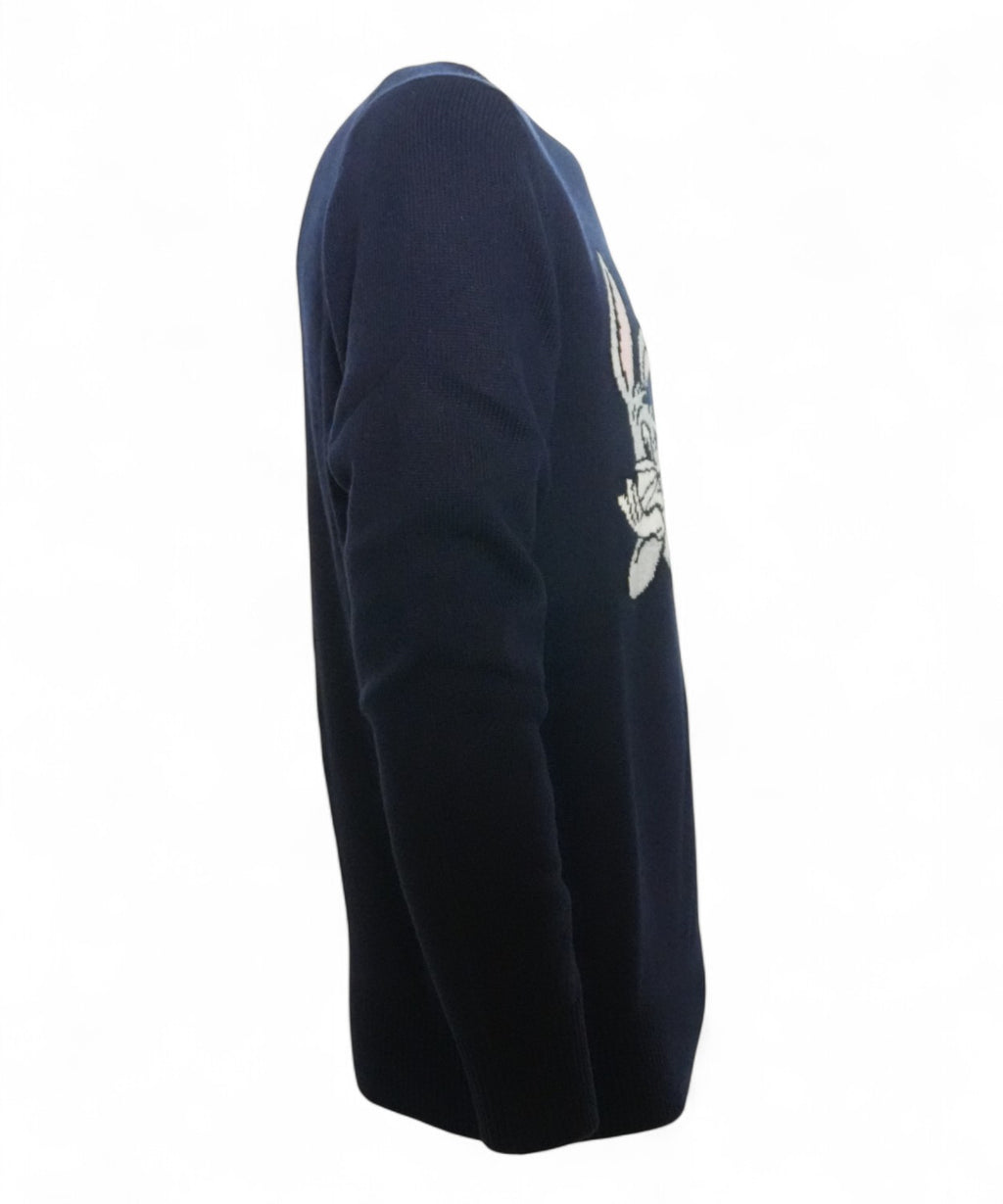 Maglione MC2 Saint Barth Heron con ricamo Bugs Bunny-Mc2 Saint Barth-Maglieria-Vittorio Citro Boutique