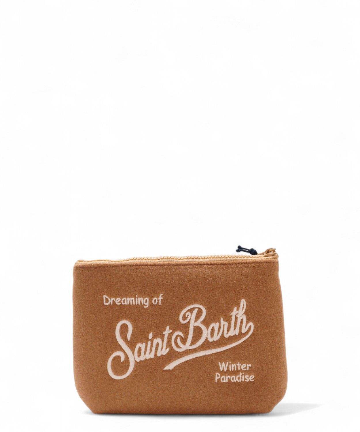 Aline Felt in misto lana con logo-Mc2 Saint Barth-Pochette-Vittorio Citro Boutique