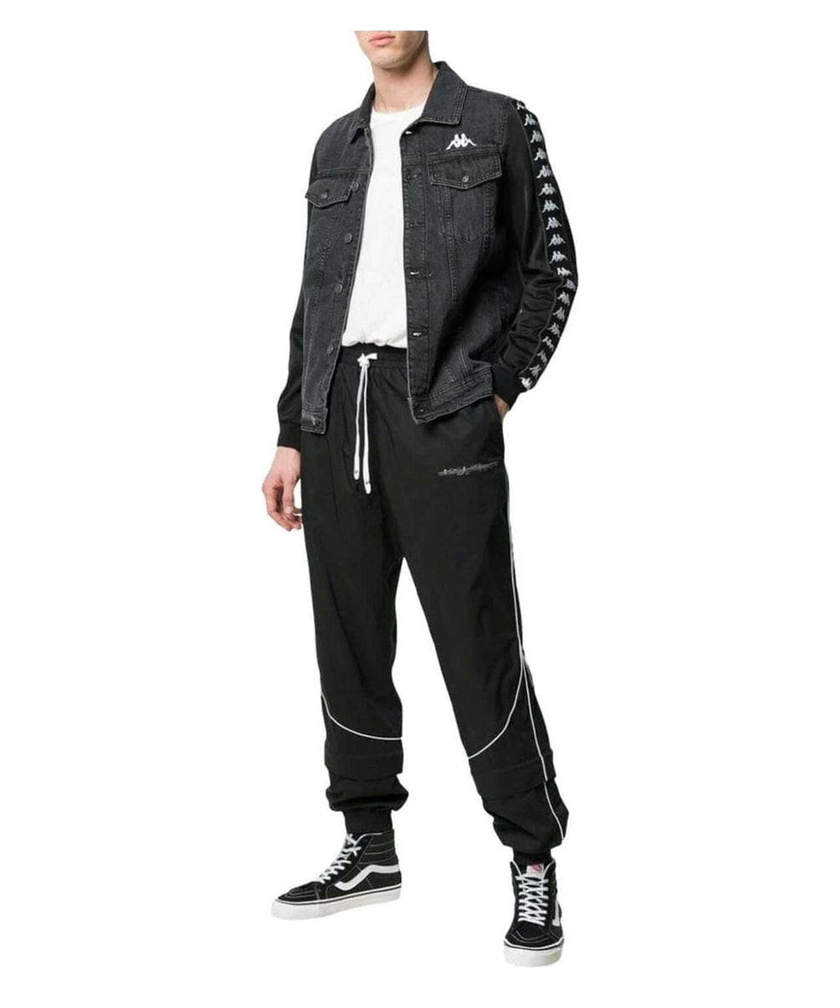 Giacca Denim 222 Banda Birk con Maniche in Triacetato 3