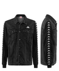 Giacca Denim 222 Banda Birk con Maniche in Triacetato 1