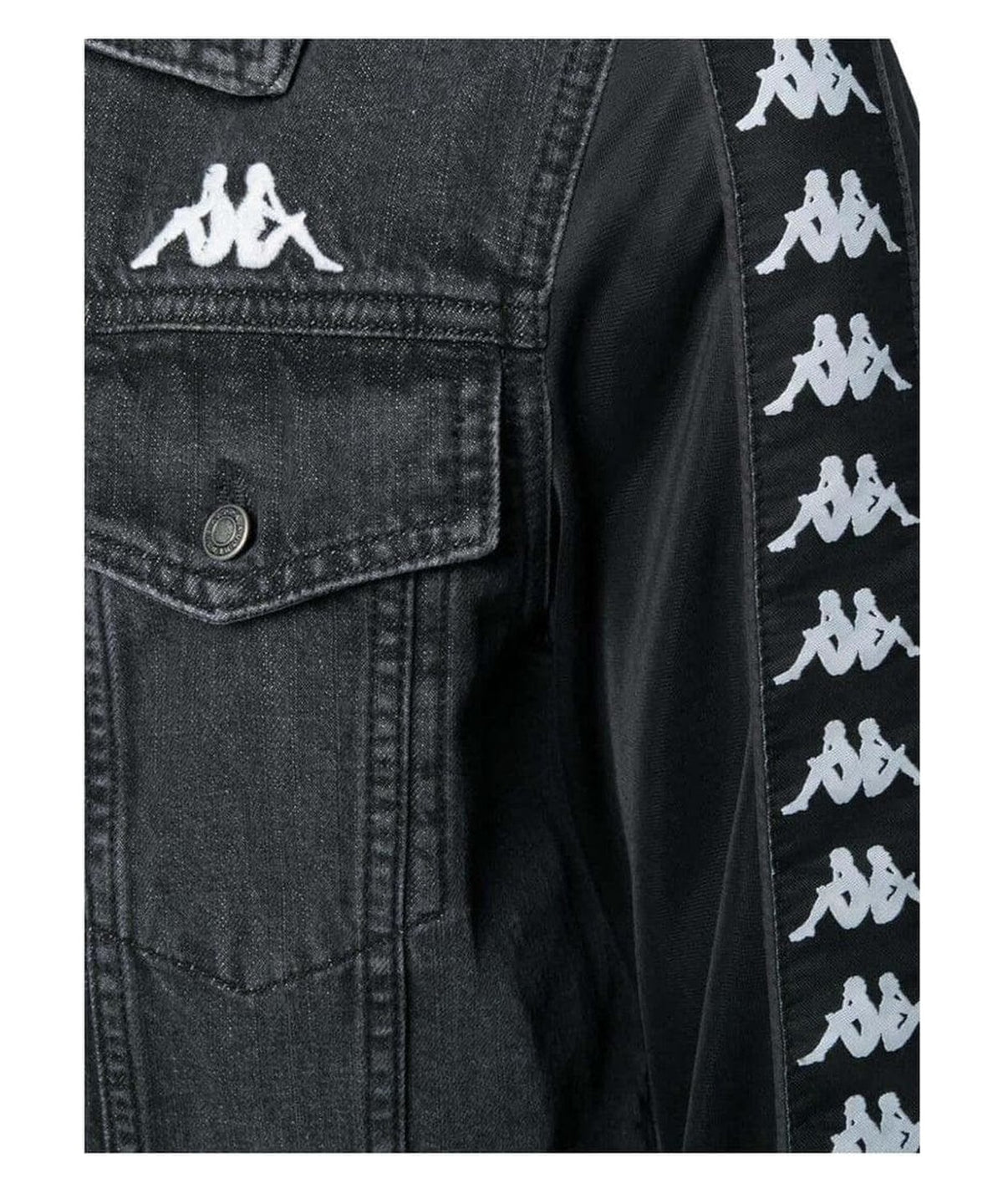 Giacca Denim 222 Banda Birk con Maniche in Triacetato 5