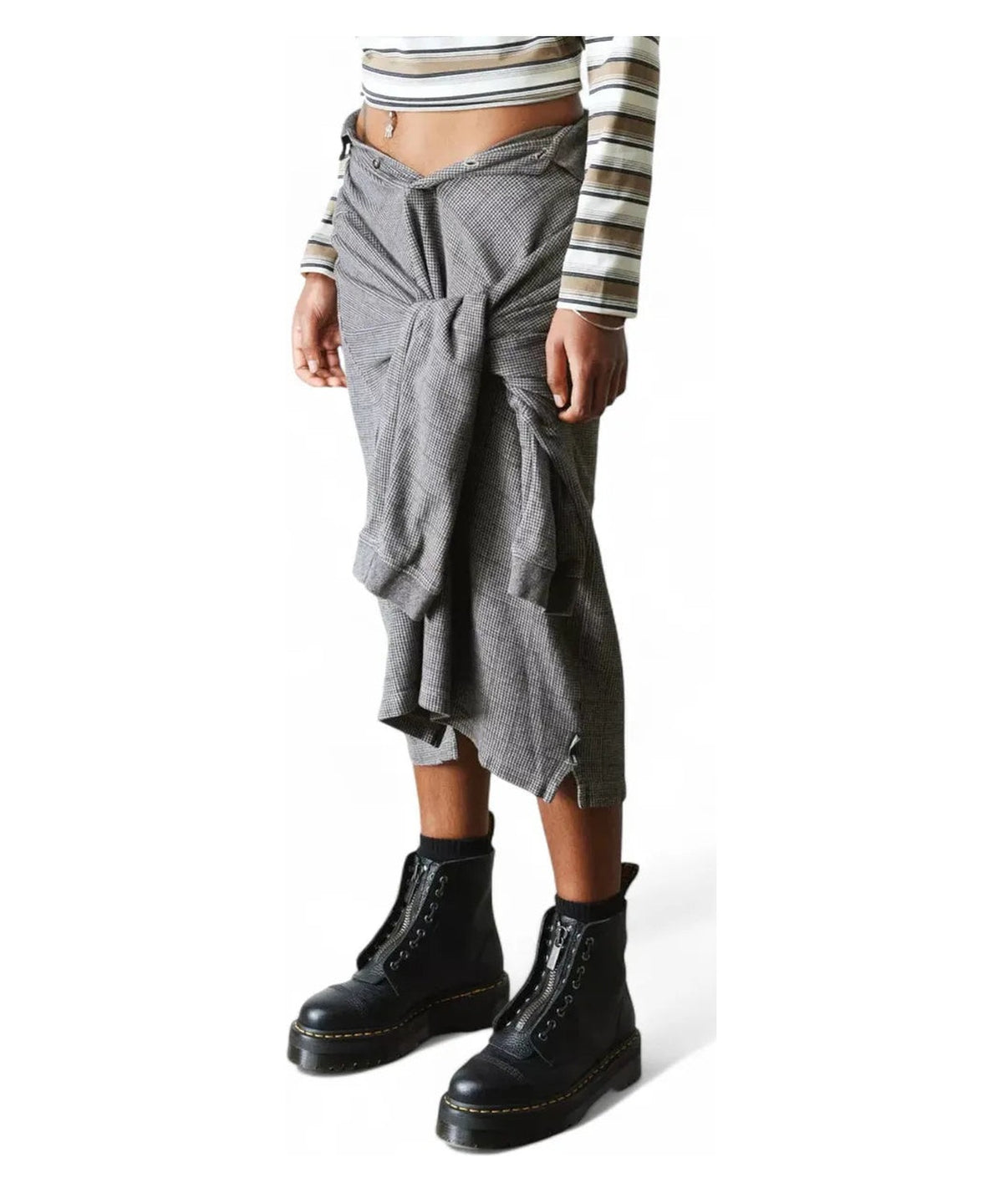 Stivali platform di pelle sinclair-Stivali-Dr. Martens-Vittorio Citro Boutique
