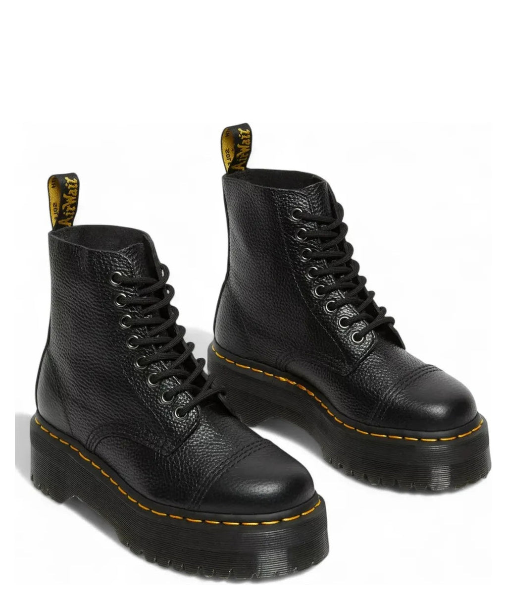 Stivali platform di pelle sinclair-Stivali-Dr. Martens-Vittorio Citro Boutique