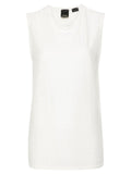 Top in lino senza maniche-Pinko-Top-Vittorio Citro Boutique
