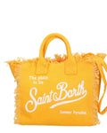 Borsa tote Vanity in cotone tinta unita con frange-Borse a mano-Mc2 Saint Barth-Vittorio Citro Boutique