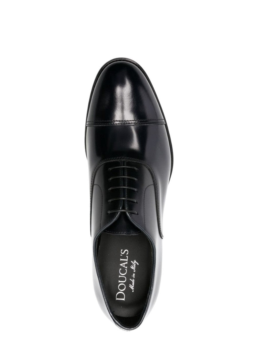 Brogues Eleganti in Pelle di Vitello con Inserti-Doucal'S-Stringate-Vittorio Citro Boutique