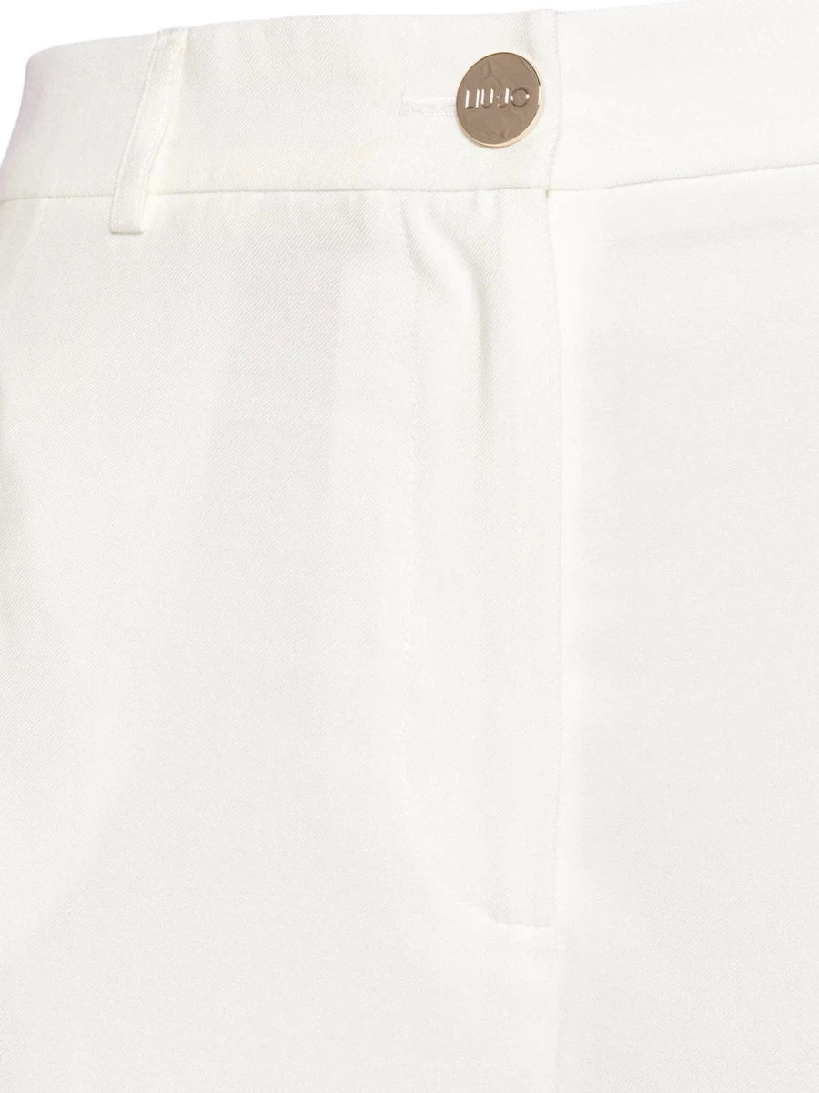 Pantaloni Crop a Vita Alta-Liu-Jo-Pantaloni-Vittorio Citro Boutique