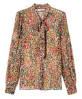 Camicia in creponne animalier-Twinset-Camicie-Vittorio Citro Boutique