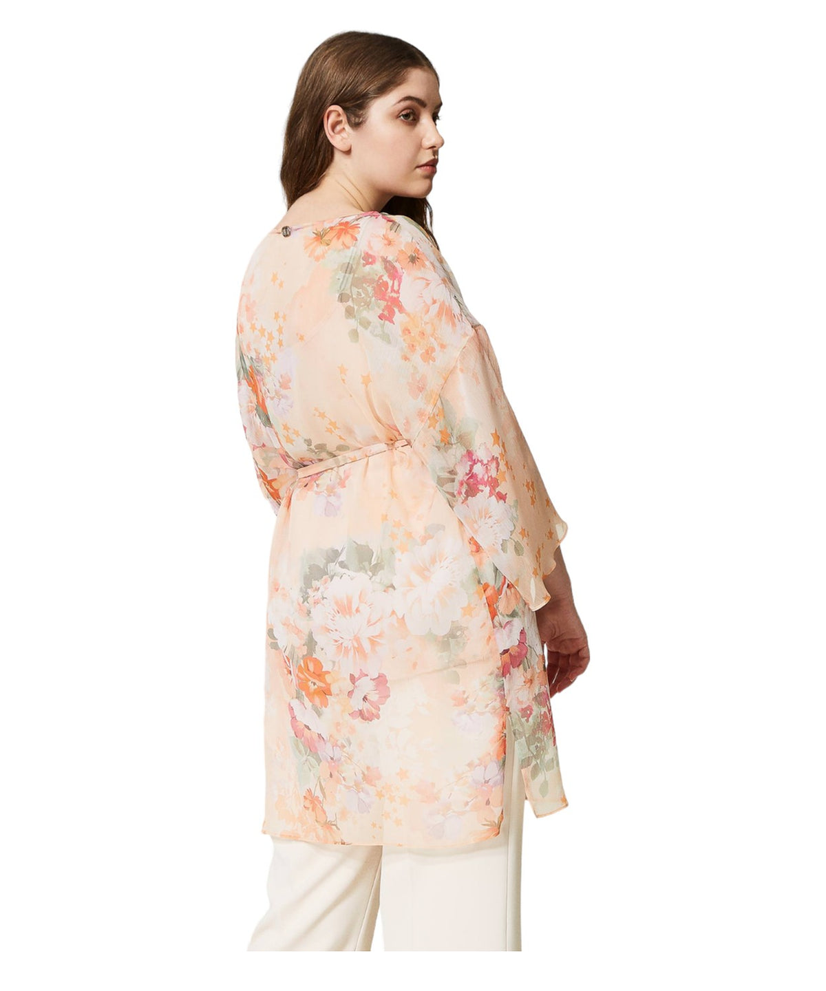 Abito a tunica in creponne-Twinset-Abiti-Vittorio Citro Boutique