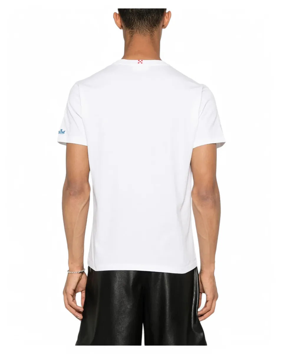 T-shirt Snoopy Padel x Peanuts™ Bianca-Mc2 Saint Barth-T-shirt-Vittorio Citro Boutique