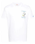 T-shirt Snoopy Padel x Peanuts™ Bianca-Mc2 Saint Barth-T-shirt-Vittorio Citro Boutique