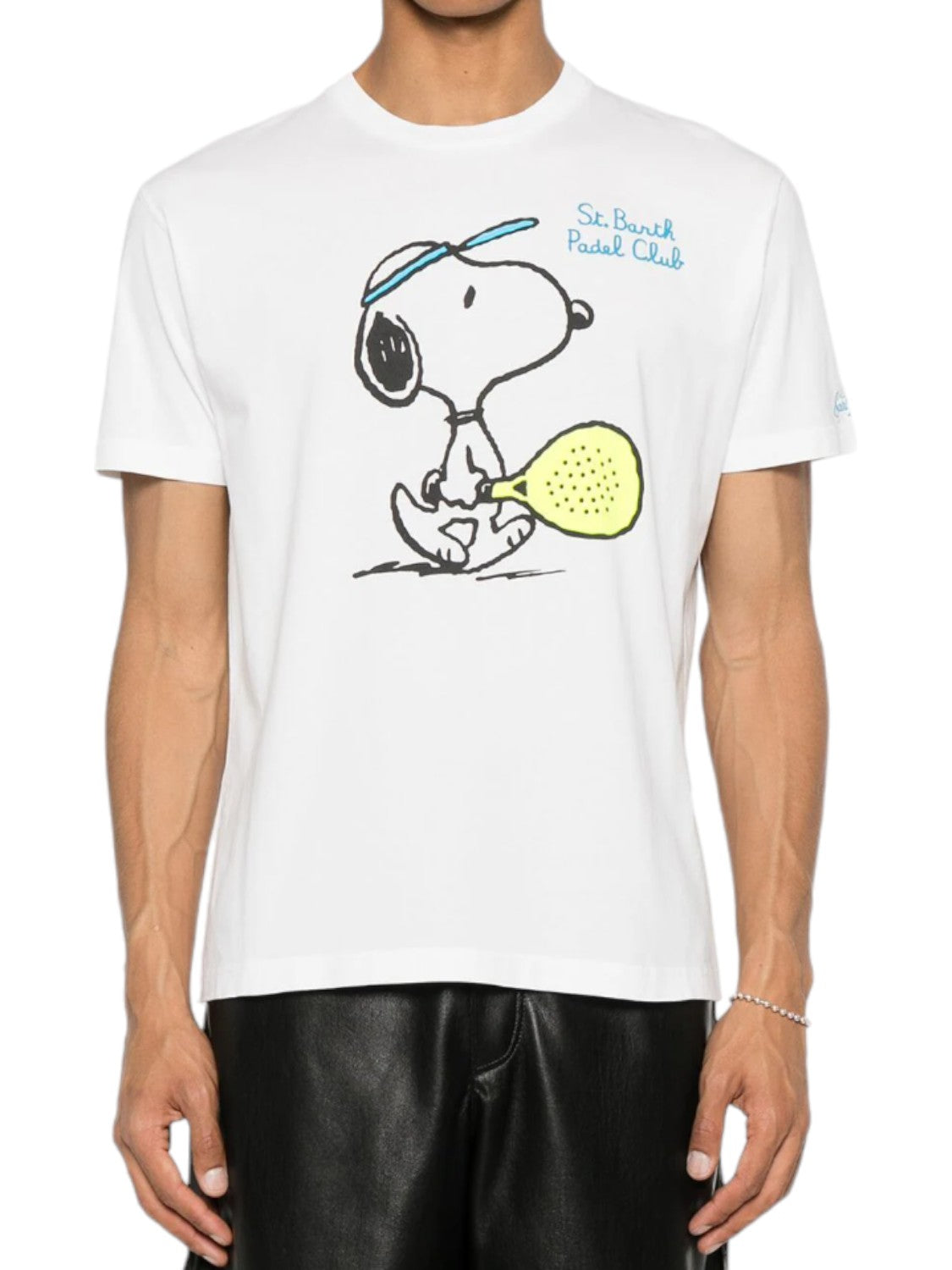 T-Shirt "Snoopy Padel" Peanuts™-Mc2 Saint Barth-T-shirt-Vittorio Citro Boutique