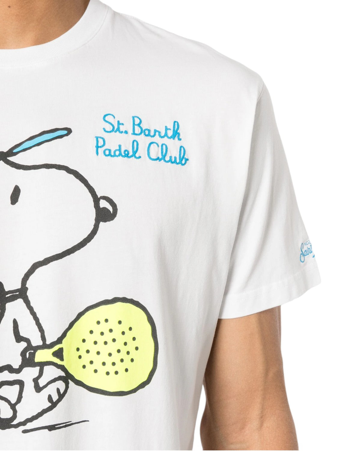T-Shirt "Snoopy Padel" Peanuts™-Mc2 Saint Barth-T-shirt-Vittorio Citro Boutique