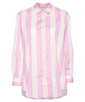 Camicia over da donna Brigitte in cotone stampa righe-Camicie-Mc2 Saint Barth-Vittorio Citro Boutique