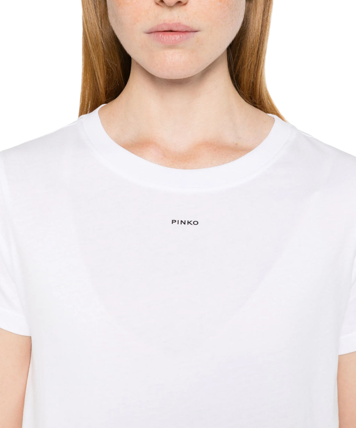 T-Shirt Basico cotone logo mini vernice