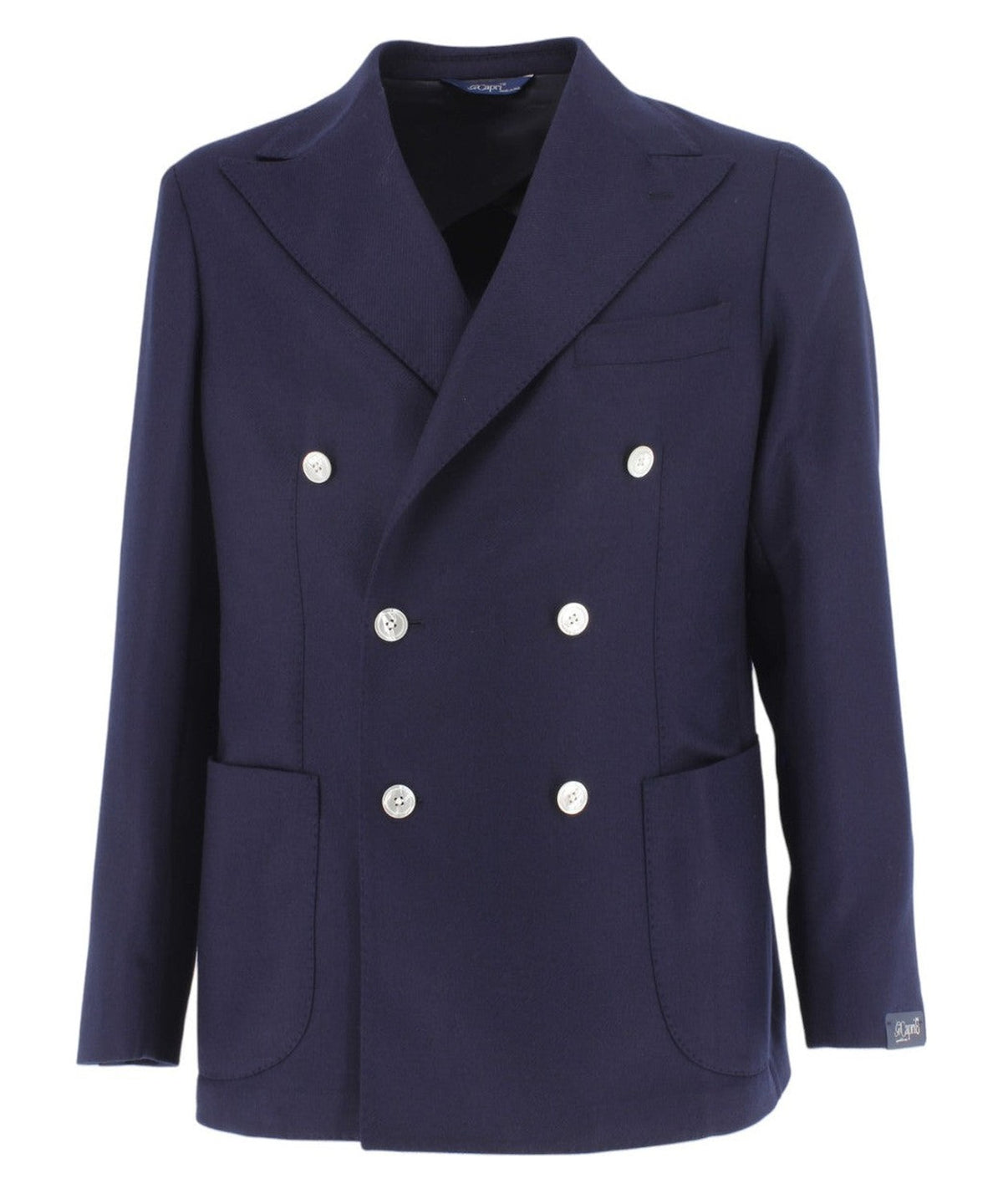 Giacca doppio petto spigata-GI CAPRI-Giacche-Vittorio Citro Boutique