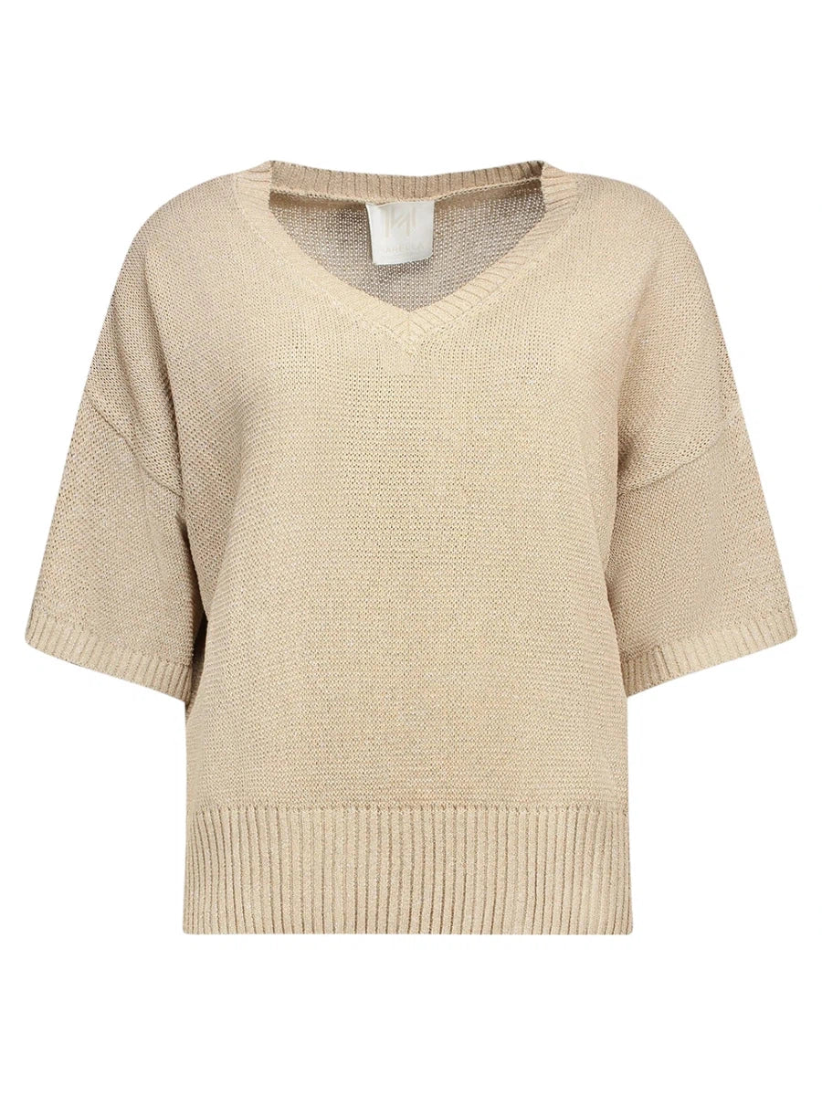 Maglia Uruguay in lurex-Maglieria-Marella-Vittorio Citro Boutique