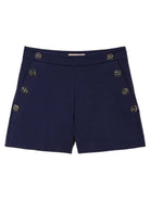 Shorts slim con bottoni Oval T-Twinset-Shorts-Vittorio Citro Boutique