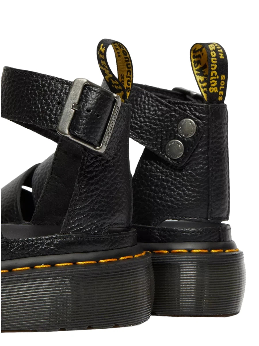 Clarissa II Quad: Sandali Platform in Nappa Bottalata-Dr. Martens-Sandali-Vittorio Citro Boutique