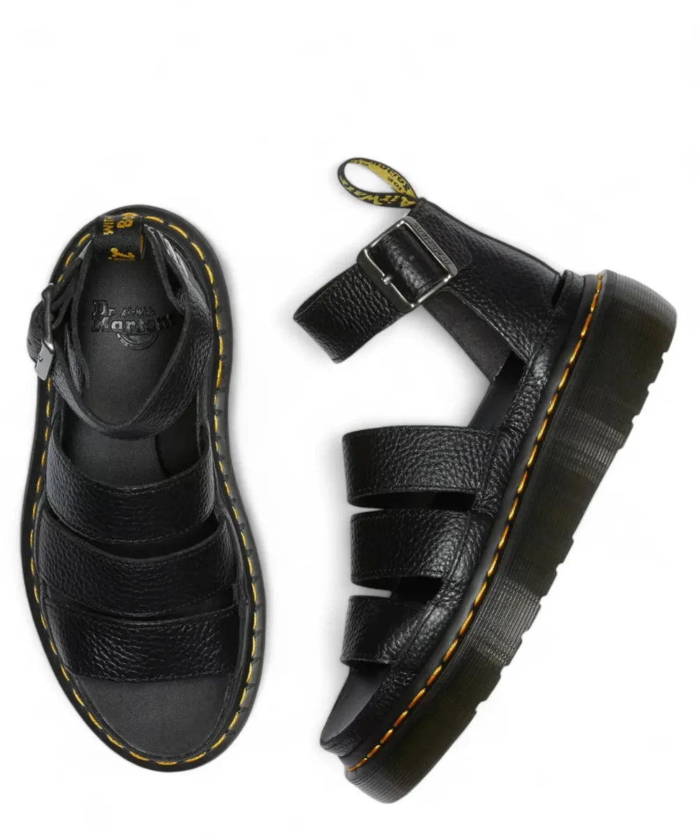 Sandali Platform Clarissa II Quad in Nappa Bottalata-Dr. Martens-Sandali-Vittorio Citro Boutique