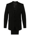 Abito Emporio Armani in Lana Vergine Nero Carbone-Emporio Armani-Abiti-Vittorio Citro Boutique
