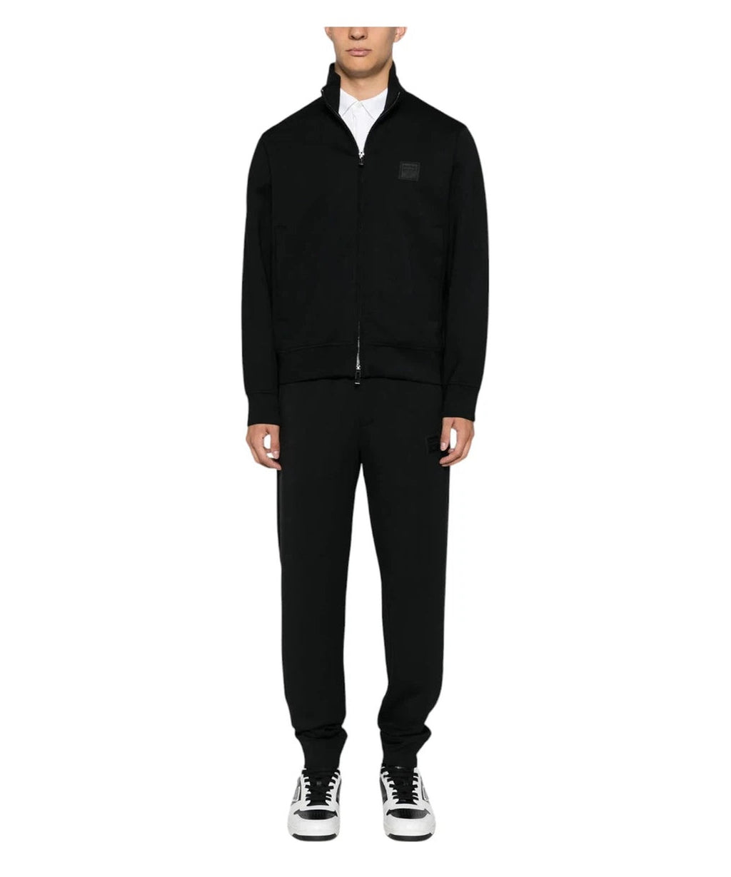 Tuta Sportiva con Applicazione Logo in Jersey-Emporio Armani-Tuta-Vittorio Citro Boutique