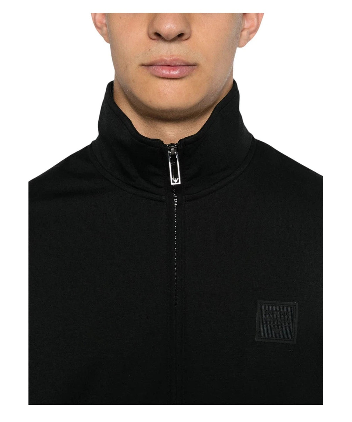 Tuta Sportiva con Applicazione Logo in Jersey-Emporio Armani-Tuta-Vittorio Citro Boutique