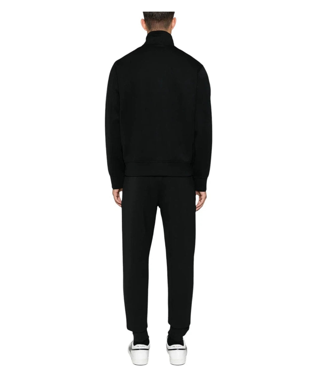 Tuta Sportiva con Applicazione Logo in Jersey-Emporio Armani-Tuta-Vittorio Citro Boutique