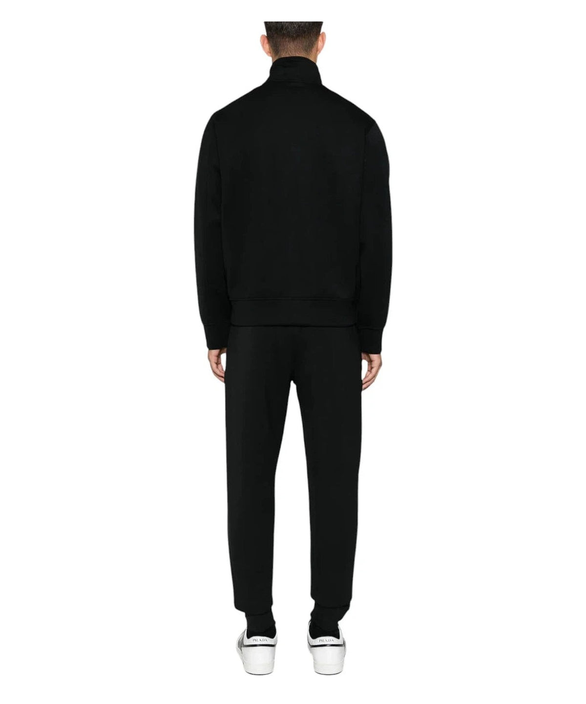 Tuta Sportiva con Applicazione Logo in Jersey-Emporio Armani-Tuta-Vittorio Citro Boutique