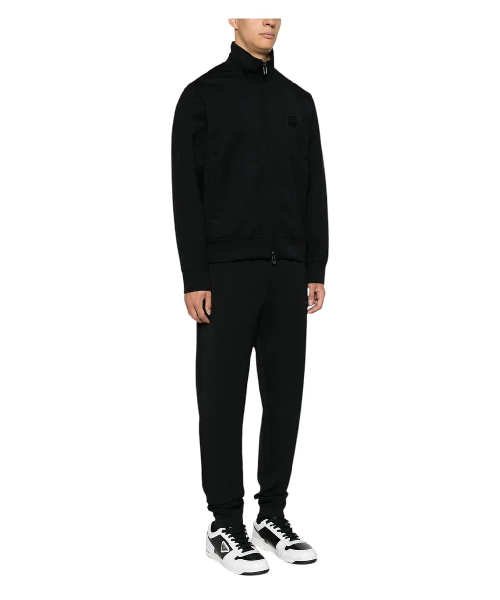 Tuta Sportiva con Applicazione Logo in Jersey-Emporio Armani-Tuta-Vittorio Citro Boutique