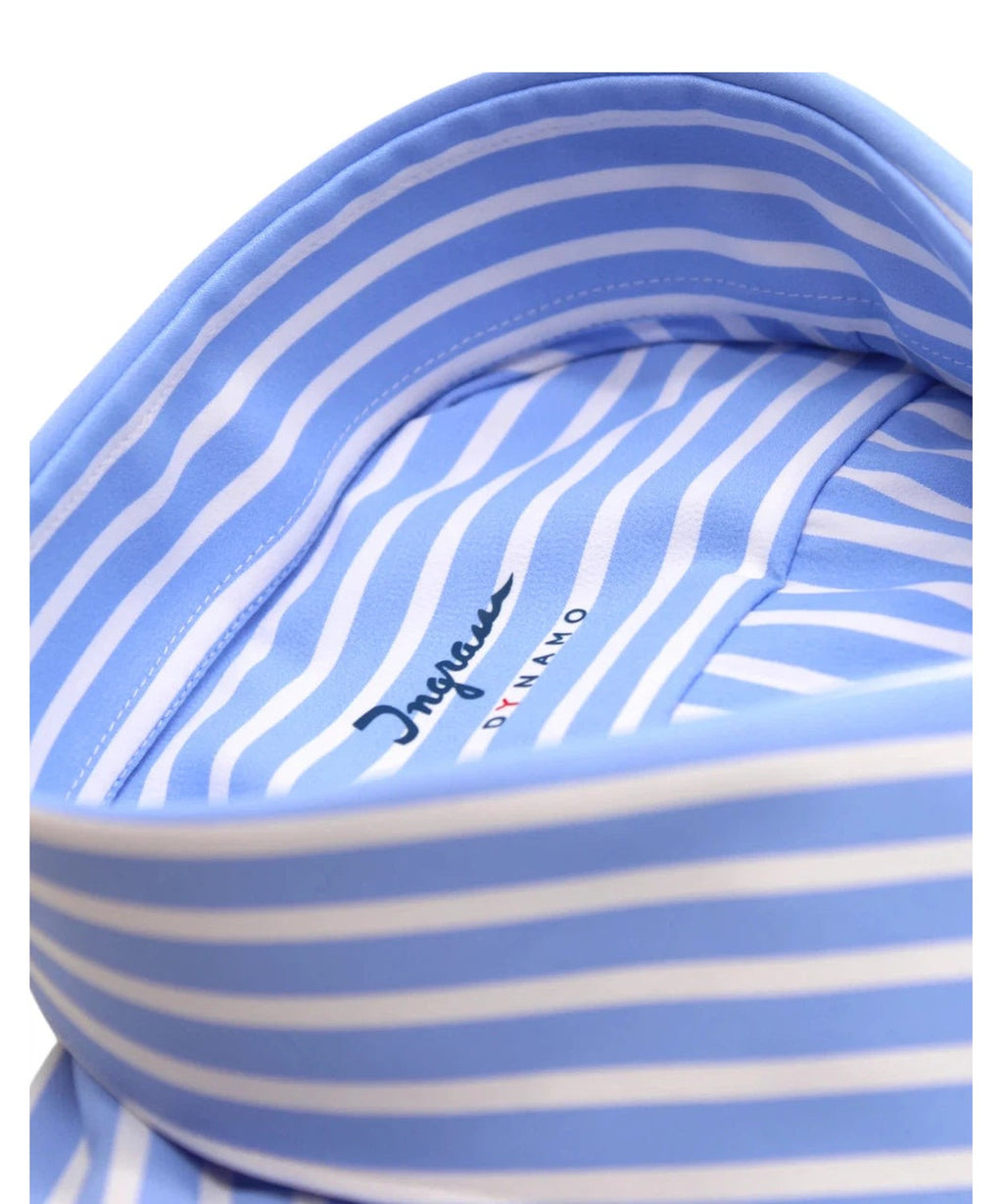 Camicia Dynamo in Tessuto Tecnico a Righe-ingram-Camicie-Vittorio Citro Boutique