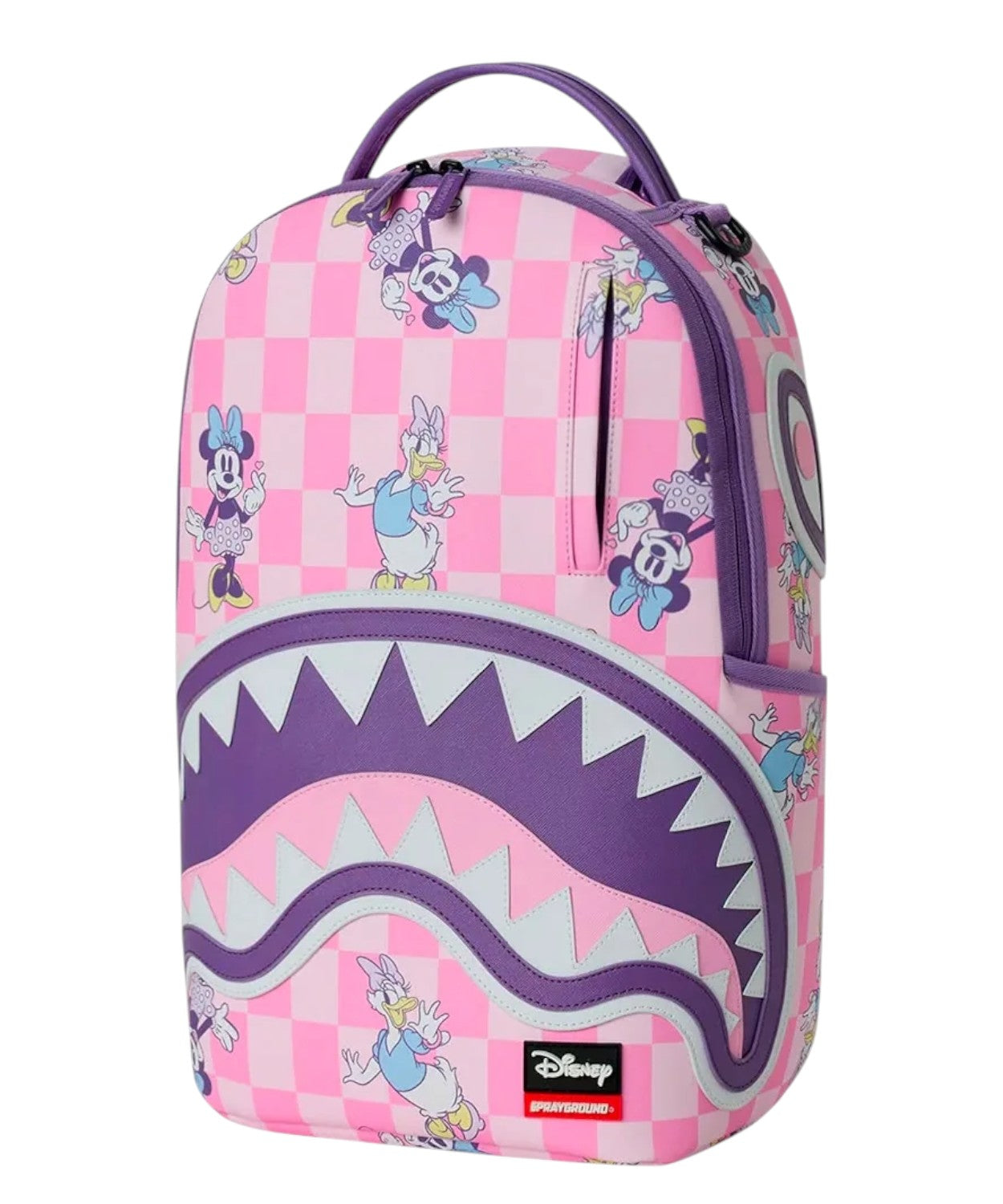 Zaino Sprayground Minnie e Daisy Checkers Fucsia