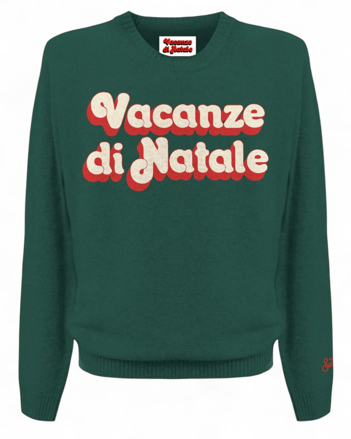 Maglione in misto cashmere con jacquard Vacanze di Natale-Mc2 Saint Barth-Maglieria-Vittorio Citro Boutique