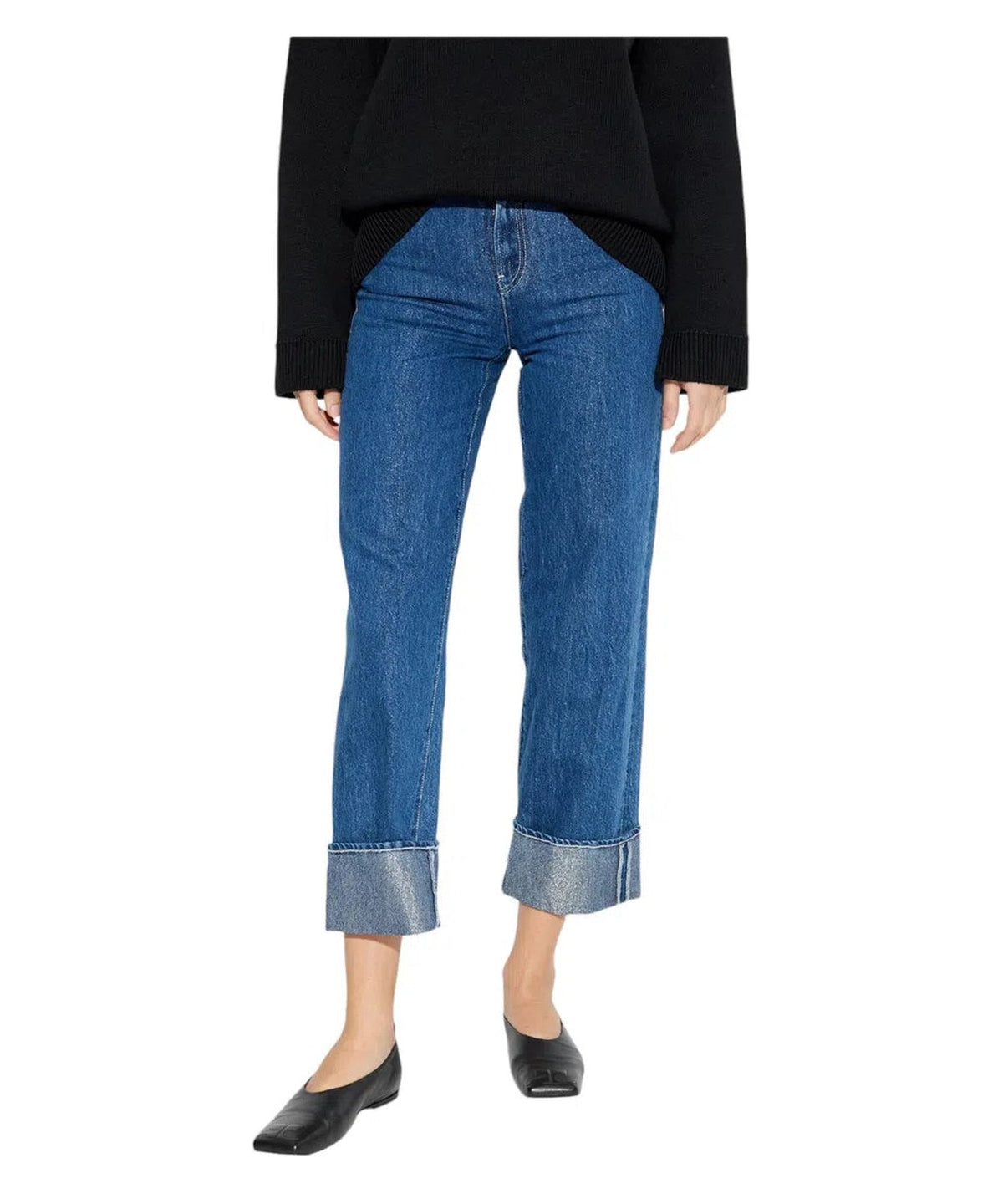 Jeans Crop Emporio Armani Blu-Emporio Armani-Jeans-Vittorio Citro Boutique