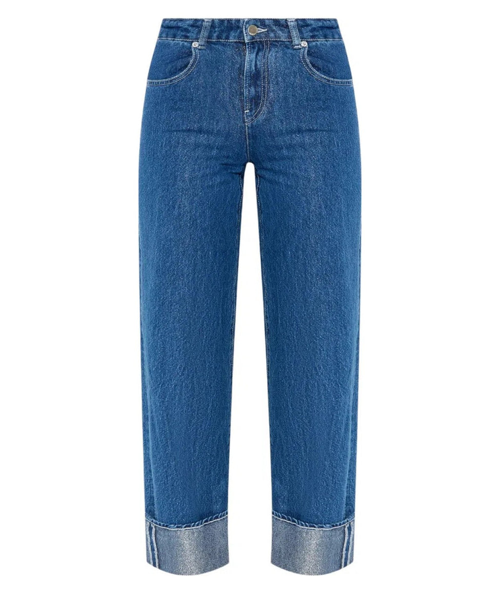 Jeans Crop Emporio Armani Blu-Emporio Armani-Jeans-Vittorio Citro Boutique