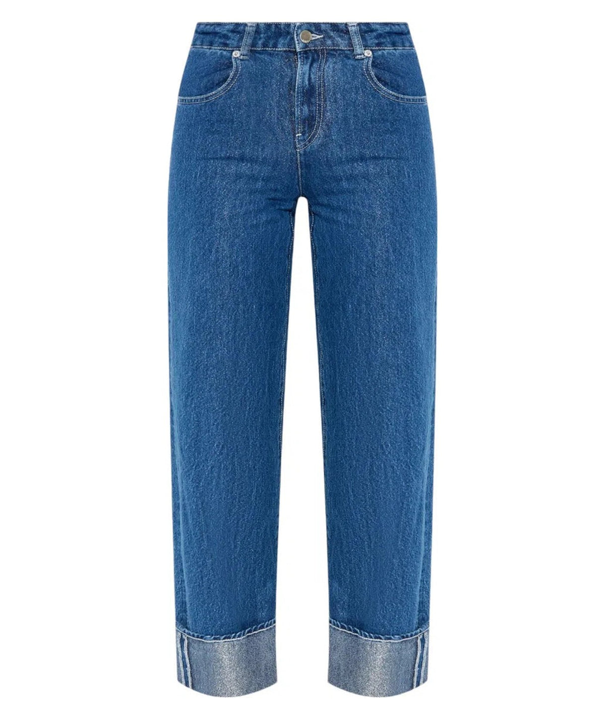Jeans Crop Emporio Armani Blu-Emporio Armani-Jeans-Vittorio Citro Boutique