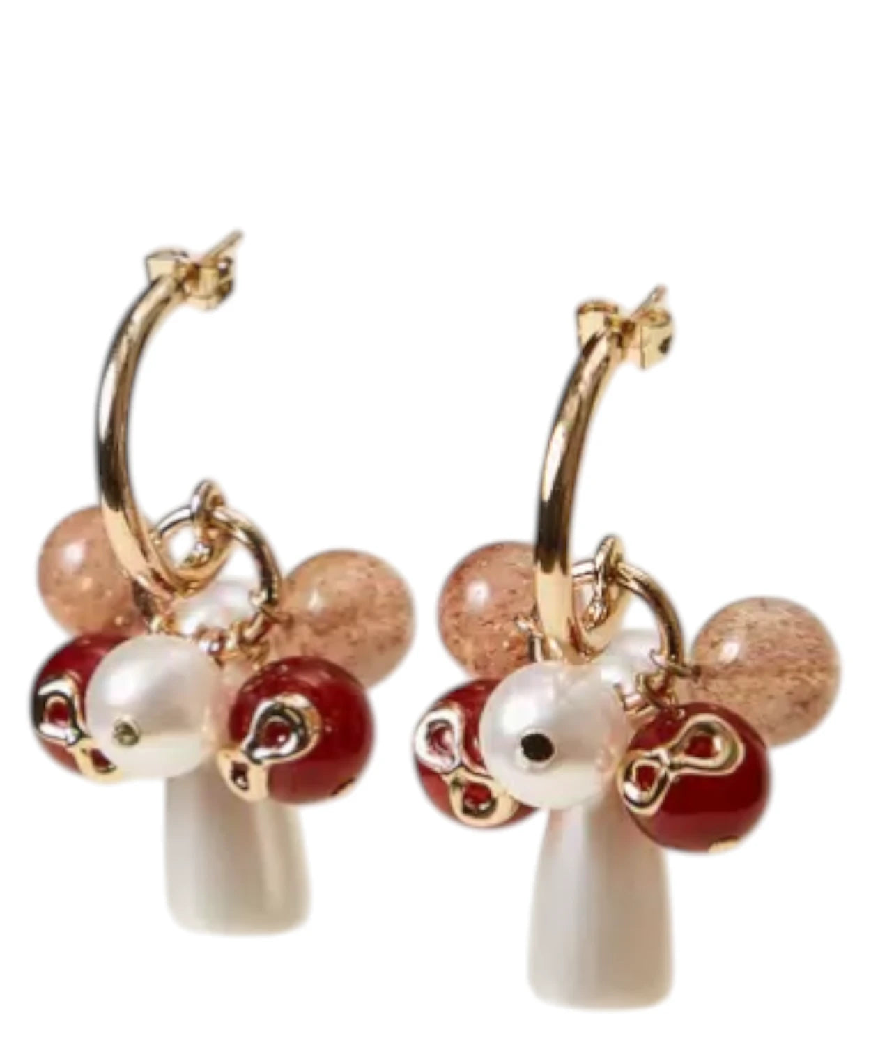 Orecchini donna eleganti multicolor bicolor Twinset